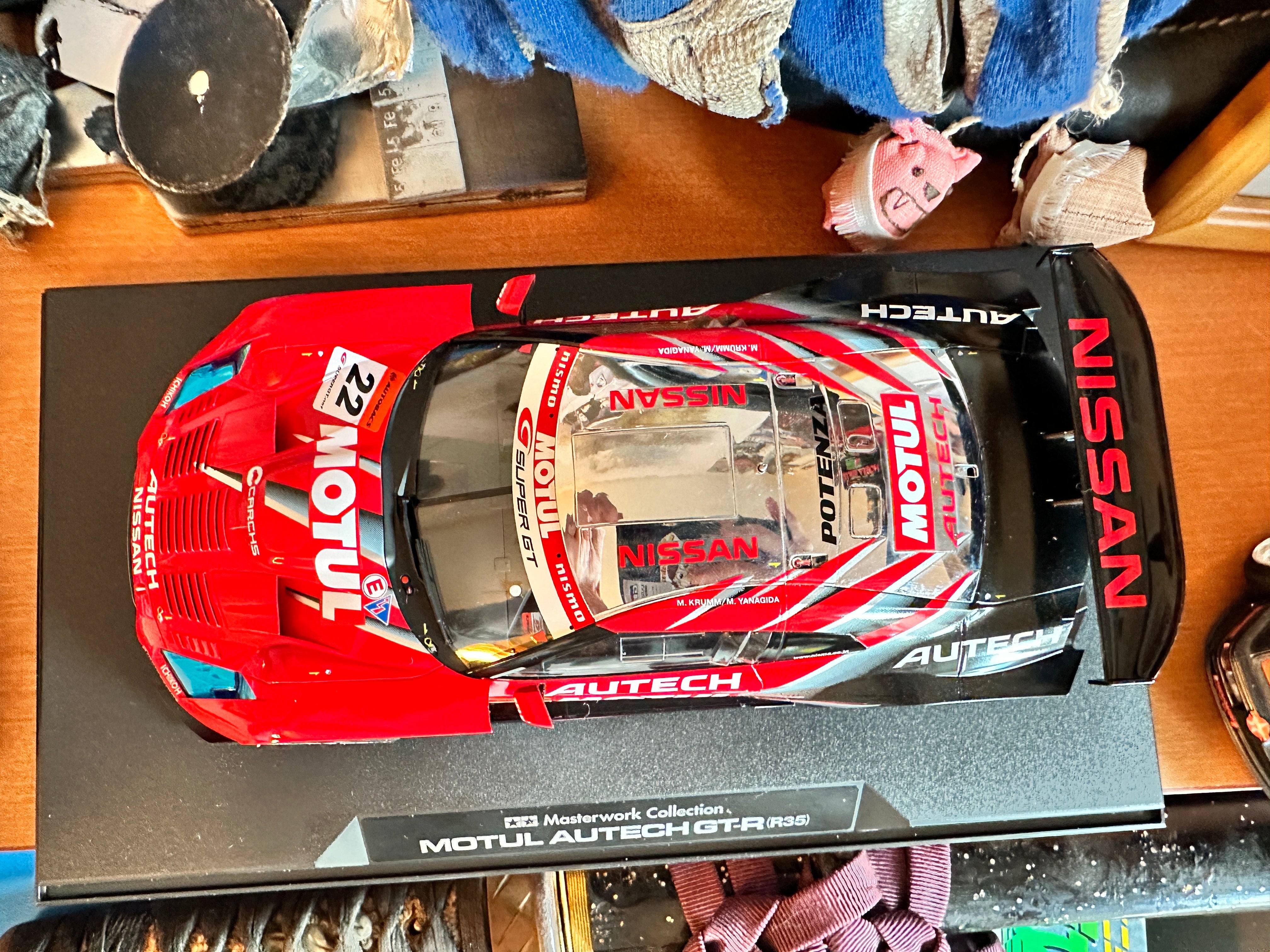 Motul Autech GT-R (R35) super GT 1/24 complete Tamiya model